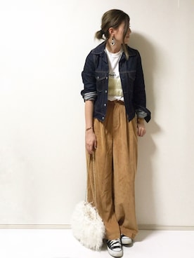 erina さん（レディース・165cm）の秋コーディネート