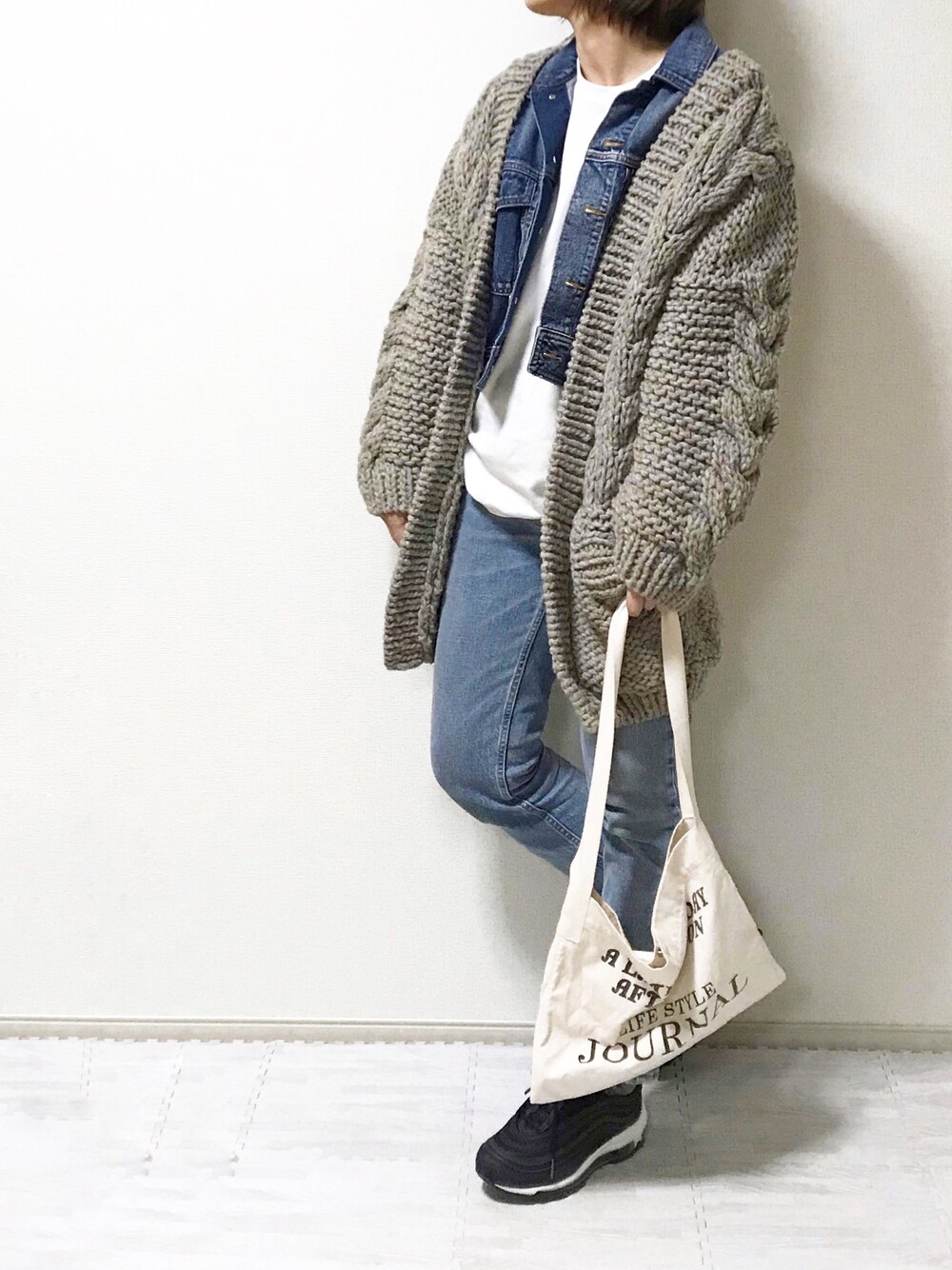 TODAYFUL(トゥディフル) ''Cable HandKnit Cardigan''ケーブル