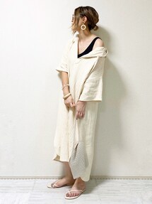 TODAYFUL（トゥデイフル）の「コクーンメキシカンドレス
