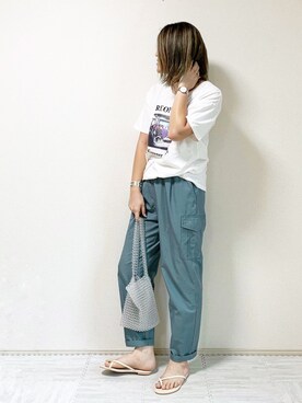 erina さん（レディース・165cm）の夏コーディネート