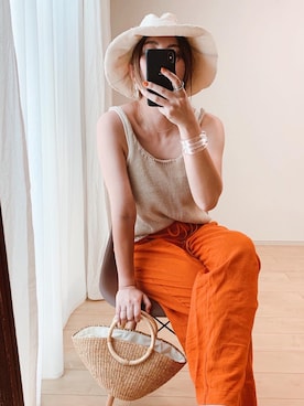 erina さん（レディース・165cm）の夏コーディネート