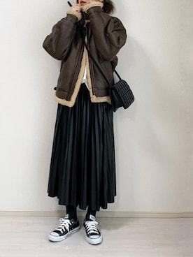 erina さん（レディース・165cm）の冬コーディネート