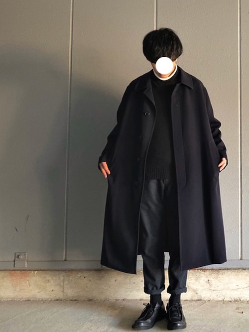 unfil アンフィル ウールギャバジン バルマカーンコート 20191221231306589_1000.jpg