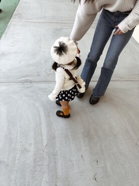 「シンプルおしゃれが好き」｜yuaさん（キッズ・80cm）の秋コーディネート