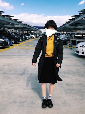「MASH（マッシュ）のアイテム」を使った、💭さん（レディース・155cm）の冬コーディネート