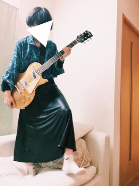 ソックス 靴下を使った ギター女子 のレディース人気ファッションコーディネート Wear