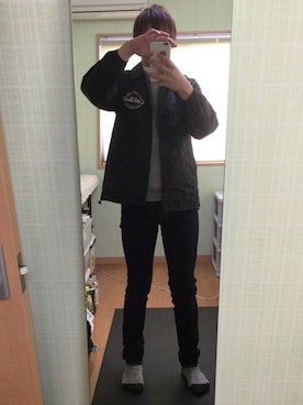 「CALI SURF（カリサーフ）のアイテム」を使った、G yutoさん（メンズ・177cm）の秋コーディネート