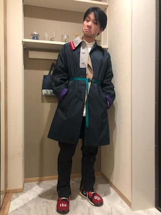 kolor(カラー)の「<kolor(カラー)> ナイロン コート