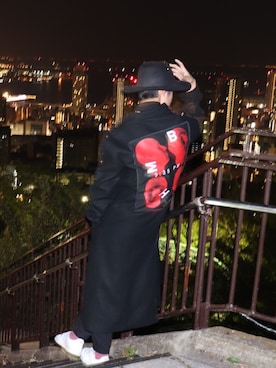 「MISBHV（ミスビヘイブ）のアイテム（ジャケット/アウター）」を使った、yoshiさん（メンズ・180cm）の秋コーディネート