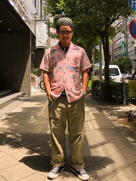 wakiさん（メンズ・165cm）の夏コーディネート