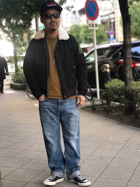 wakiさん（メンズ・165cm）の冬コーディネート