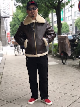 wakiさん（メンズ・165cm）の冬コーディネート