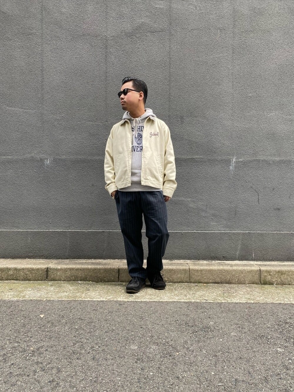 SchottショットHERRINBONE JACKET ジャケット schott（ショット）の「【直営限定】Schott/ショット/HERRINBONE