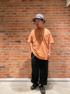 「CONVERSE（コンバース）のCONVERSE　JACK PURCELL GORE-TEX（スニーカー）」を使った、wakiさん（メンズ・165cm）の夏コーディネート