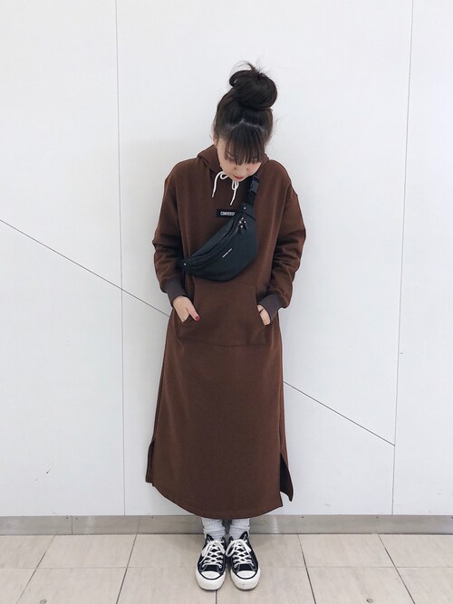 米田 滋美 Converse Tokyo Converse Tokyoのワンピースを使ったコーディネート Wear