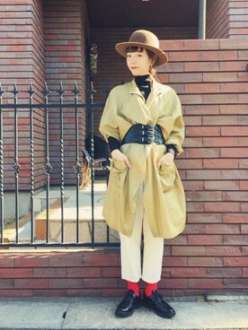 山口真帆さんのコーディネート