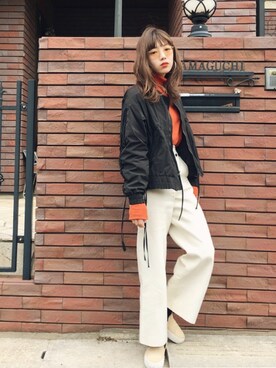 山口真帆さんのコーディネート