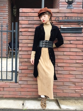 山口真帆さんのコーディネート