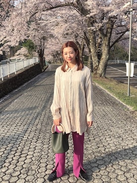 山口真帆さんのコーディネート