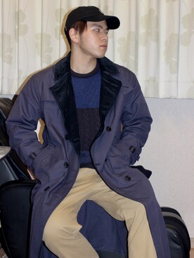Masa Inagakiさん（メンズ・165cm）の冬コーディネート