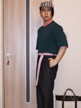 Masa Inagakiさん（メンズ・165cm）の夏コーディネート