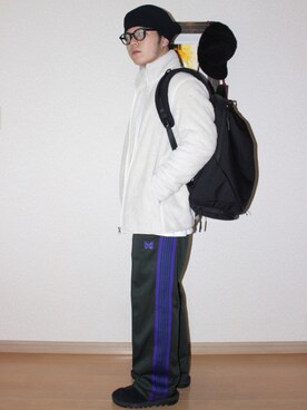 Masa Inagakiさん（メンズ・165cm）の冬コーディネート