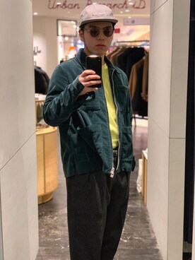 Masa Inagakiさん（メンズ・165cm）の冬コーディネート