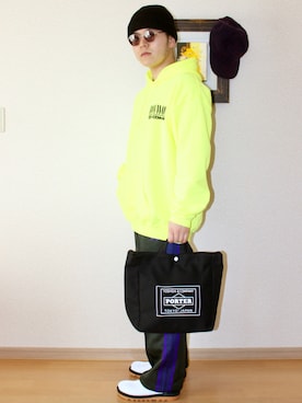 Masa Inagakiさん（メンズ・165cm）の冬コーディネート