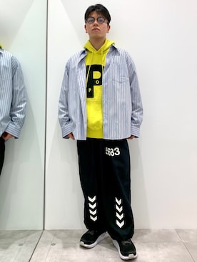 Masa Inagakiさん（メンズ・165cm）の冬コーディネート