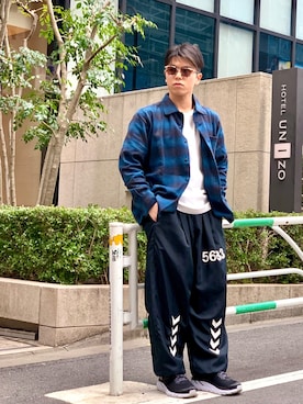 Masa Inagakiさん（メンズ・165cm）の冬コーディネート