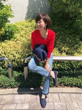 「BANANA REPUBLIC」｜「アイテム（財布/小物）」を使った、バナナ・リパブリック星が丘テラスさん（レディース・158cm）の夏コーディネート