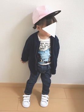 Sera◡̈♥︎さん(キッズ・80cm)の春コーディネート