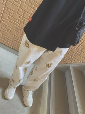 「BAD（バッド）のアイテム」を使った、あおちゃんさん（レディース・175cm）の春コーディネート