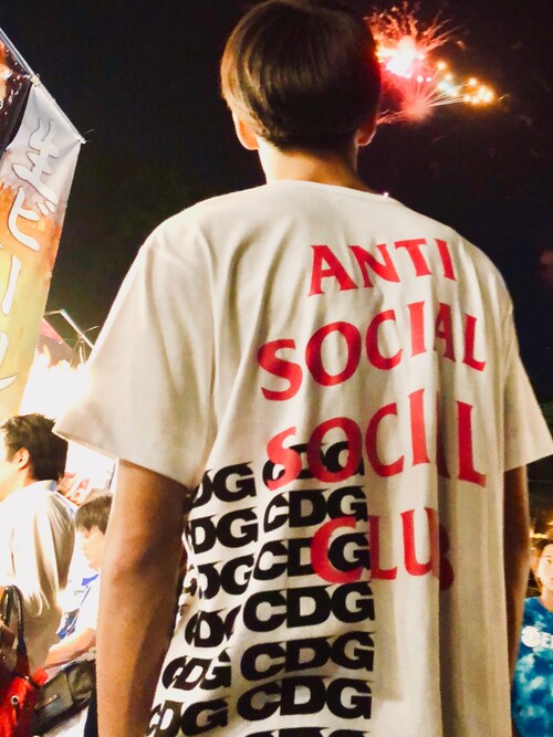$horyu｜ANTI SOCIAL SOCIAL CLUBのTシャツ・カットソーを使ったコーディネート - WEAR