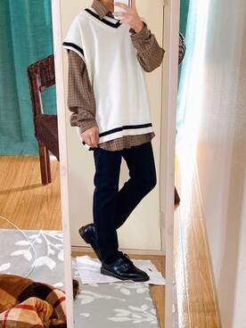 りーふさん(メンズ・172cm)の冬コーディネート