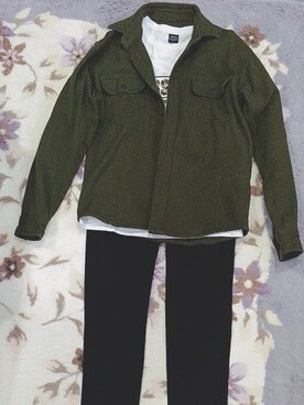 「TRAP/U （トラップユー）のアイテム」を使った、しゅんさん（メンズ・175cm）の秋コーディネート