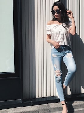 「RESEXXY」｜RESEXXYさん（レディース・161cm）の春コーディネート