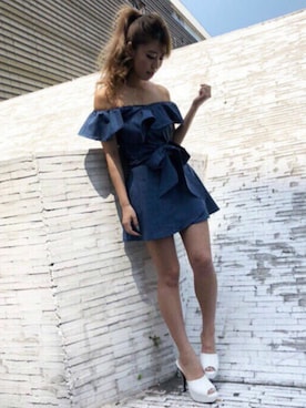 RESEXXYさん（レディース・163cm）の春コーディネート