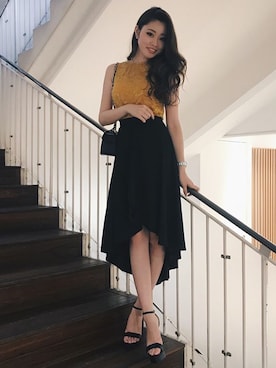 RESEXXYさん（レディース・161cm）の夏コーディネート