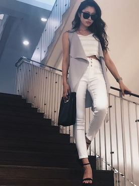 RESEXXYさん（レディース・161cm）の夏コーディネート