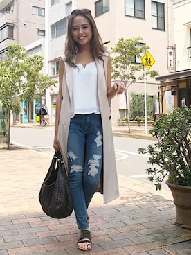 「RESEXXY」｜RESEXXYさん（レディース・158cm）の夏コーディネート