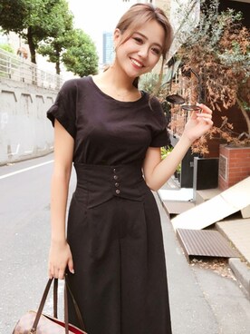 RESEXXYさん（レディース・158cm）の夏コーディネート