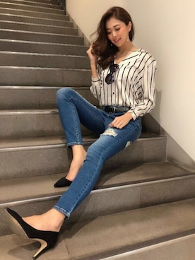 RESEXXYさん（レディース・167cm）の冬コーディネート