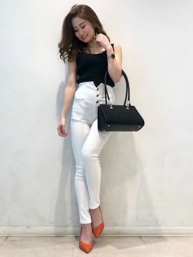 「RESEXXY」｜RESEXXYさん（レディース・153cm）の春コーディネート