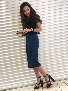 RESEXXYさん（レディース・155cm）の春コーディネート