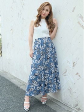 RESEXXYさん（レディース・155cm）の夏コーディネート