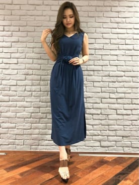 RESEXXYさん（レディース・164cm）の夏コーディネート