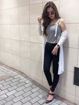 RESEXXYさん（レディース・160cm）の夏コーディネート