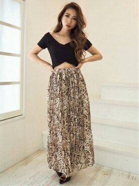 RESEXXYさん（レディース・156cm）の夏コーディネート