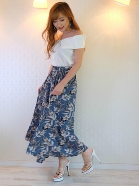 RESEXXYさん（レディース・156cm）の夏コーディネート